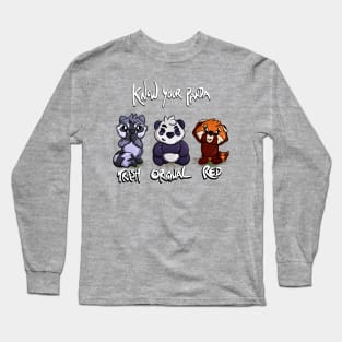 Know Your Panda Long Sleeve T-Shirt